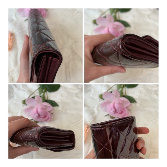 SOLD Chanel Patent Leather Quilted wallet - Picture 8 of 11